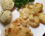 Une image de l'étape 9 de Cordon bleu raclette et champignons farcis.