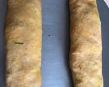 A picture of step 5 of Healthy Leftover Poha Roll.