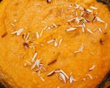 A picture of step 5 of Sooji ka Halwa.