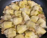 Foto del paso 5 de la receta: Alcachofas con champiñones rehogadas