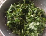 A picture of step 1 of Mix veg methi sabzi.