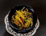 A picture of step 9 of Kanchkola Khosha’r Chorchori / Raw Banana Peel dry veggie.