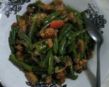 Foto langkah ke 5 dari resep Tumis kacang panjang kombinasi tempe #5resepterbaruku.