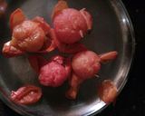 A picture of step 3 of Cabbage stuffed tomamo ki sabji.