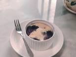 Blueberry cup muffin bước làm 3 hình