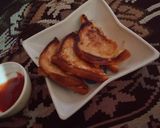 A picture of step 4 of Kabri Patti Sandwich.