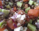 Une image de l'étape 3 de Salade de lentille.