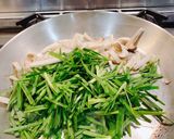 炒韭菜豆芽菜杏鮑菇的食譜步驟1照片