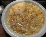 Foto del paso 6 de la receta: Sopa de cabello de ángel y pollo