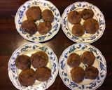 A picture of step 2 of California Farm Tapas: Cured Ham Croquettes.
