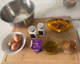Foto del paso 1 de la receta: Coca de Calabaza y almendra 🎃 sin gluten