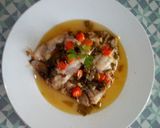 Foto del paso 3 de la receta: Dorada al horno con refrito de verduras al vino