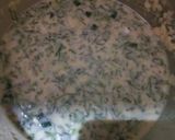 A picture of step 2 of Besan Cheela.
