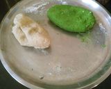 A picture of step 4 of Green veggies stuffed chatai paratha.