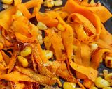 A picture of step 2 of Carrot Peel Corn Cheese Sandwiches.