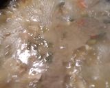A picture of step 5 of Matzo Ball Soup.