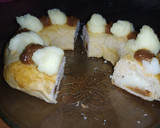 Foto del paso 7 de la receta: Rosca de Pascua rellena con crema pastelera y dulce de leche