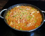 Foto del paso 7 de la receta: Arroz con pollo y costillas de cerdo con guisantes de la huerta