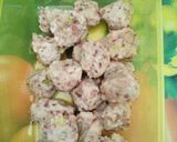 Foto langkah ke 3 dari resep Bagor Nasi Kornet (Bakso Goreng).