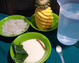 Foto langkah ke 1 dari resep 729.Setup Nanas Kolang Kaling.