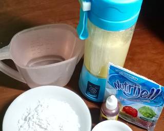 Cendol jagung - Step 1