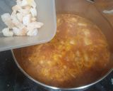 A picture of step 6 of Meatballs with Cuttlefish and Shrimp Tails.