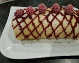 Une image de l'étape 4 de Biscuit roulé aux fruits rouges.