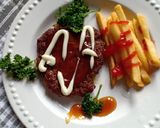 Foto langkah ke 5 dari resep Daging burger by me 🍔.