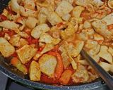 Foto langkah ke 5 dari resep Sayur Sambal Goreng Krecek Tempe.