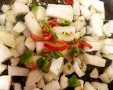 A picture of step 1 of My Delicious Sweet Chicken Chilli Pasta. 😀.