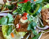 A picture of step 5 of Tofu and Thai Herb Waterfall Salad 🌱.