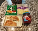 Foto del paso 1 de la receta Empanadas individual tipo Argentina con pollo, queso y mermelada
