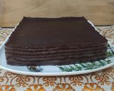 Foto langkah ke 8 dari resep Kue Lapis Pepe Cokelat.