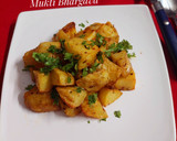क्रिस्पी रोस्टेड पोटैटो इन एयर फ्रायर रेसिपी चरण 5 फोटो