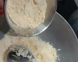 A picture of step 1 of Suji and Besan Barfi.
