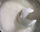 A picture of step 2 of Kiwi sandesh.