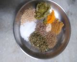 A picture of step 1 of Jowar Atta Masala Paratha.