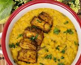 Vöröslencse főzelék sült tofuval! VEGÁN recept fázis 4 fotója