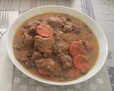 Foto del paso 7 de la receta: Ternera estofada con guisantes y zanahoria