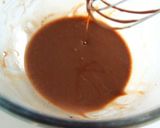A picture of step 5 of Chocolate Custard.