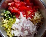 মশালা চানা চাট (masala Chana chat recipe in Bengali) রেসিপি ধাপ - 1 ছবি