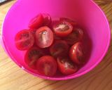 Lecsós, virslis tarhonya recept fázis 1 fotója