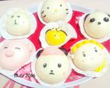 Foto langkah ke 6 dari resep Bakpao Karakter - resep Ny.Liem - Rekomen 👌😋.