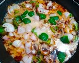 A picture of step 5 of Paneer Chilli Gravy.