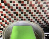 Foto langkah ke 3 dari resep Bolu Lapis Pandan Keju.