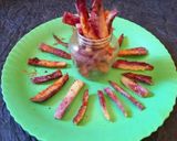 A picture of step 6 of Purple Sweet potato chips.