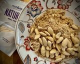 A picture of step 4 of Apple Cake with Cinnamon Almond Crumble.