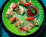 পটেটো চীজ রোল প্যান কেক (Potato cheese roll pan cake recipe in Bengali) রেসিপি ধাপ - 5 ছবি