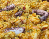 Foto del paso 8 de la receta: Arroz meloso de pulpo y gambones al ajillo