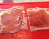 Foto del paso 3 de la receta: Rollitos de lomo con salsa de zanahoria y calabacín al curry